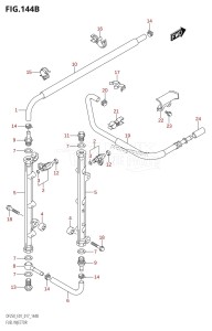 DF225Z From 22503Z-710001 (E01 E40)  2017 drawing FUEL INJECTOR (DF200T:E40)