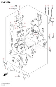 06002F-810001 (2018) 60hp E03-USA (DF60A) DF60A drawing HARNESS (DF40A,DF50A)