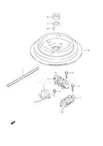 Outboard DF 9.9 drawing Magneto