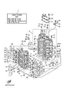 Z200N drawing CYLINDER--CRANKCASE