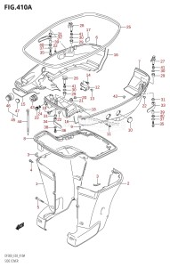 DF300Z From 30002Z-010001 (E03)  2010 drawing SIDE COVER