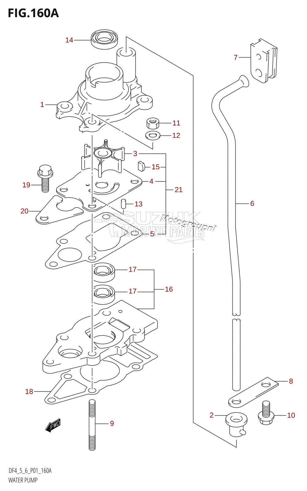 WATER PUMP (K2,K3,K4)