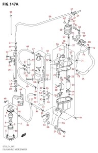 DF225T From 22503F-010001 (E01 E40)  2010 drawing FUEL PUMP /​ FUEL VAPOR SEPARATOR (K4,K5,K6,K7,K8,K9,K10)