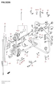 DF200 From 20002F-210001 (E03)  2012 drawing HARNESS (DF250ST:E03)