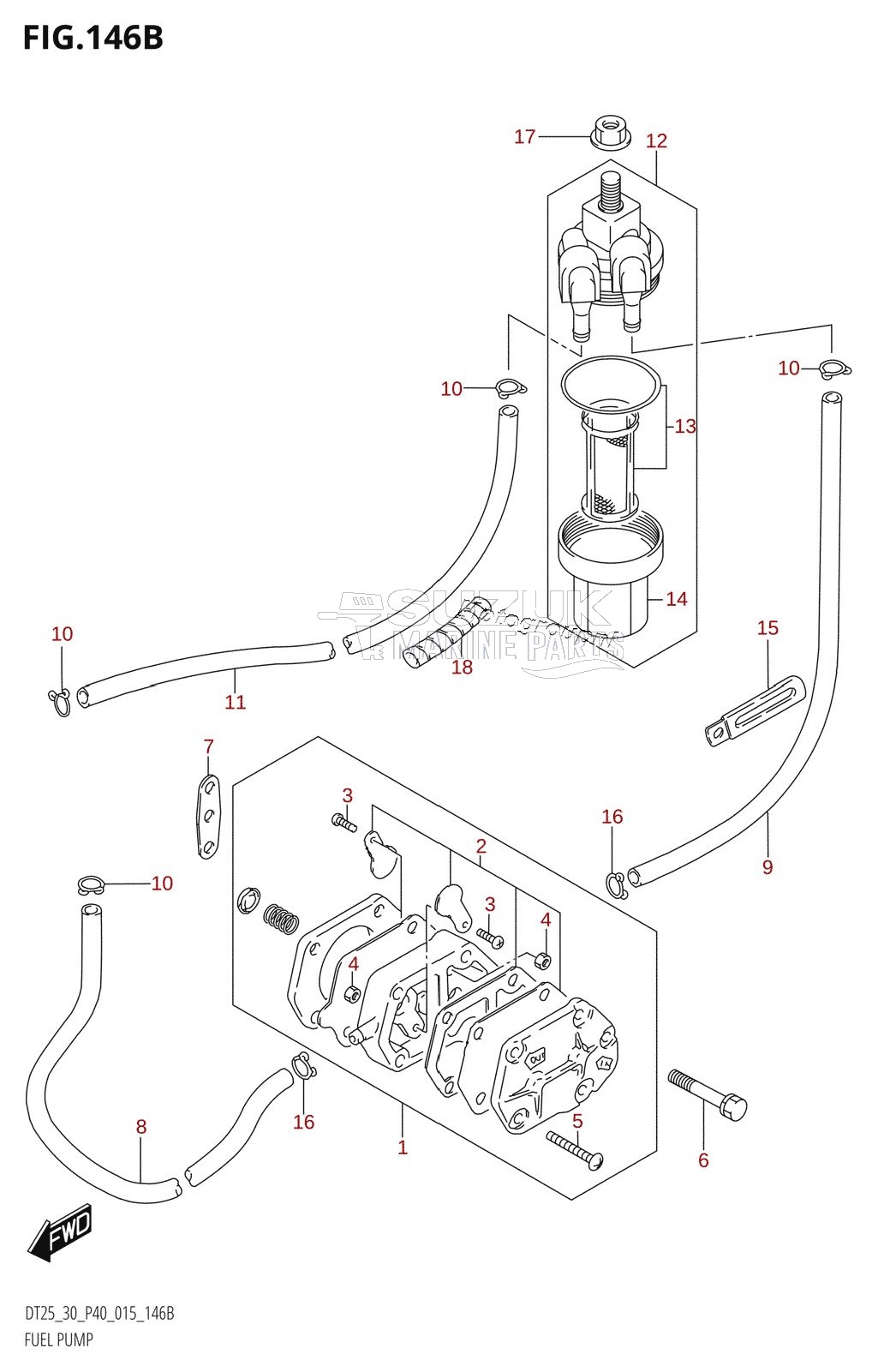 FUEL PUMP (DT30:P40)