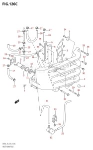 DF70 From 07001F-880001 (E01 E40)  2008 drawing INLET MANIFOLD (DF70T:(X,Y))