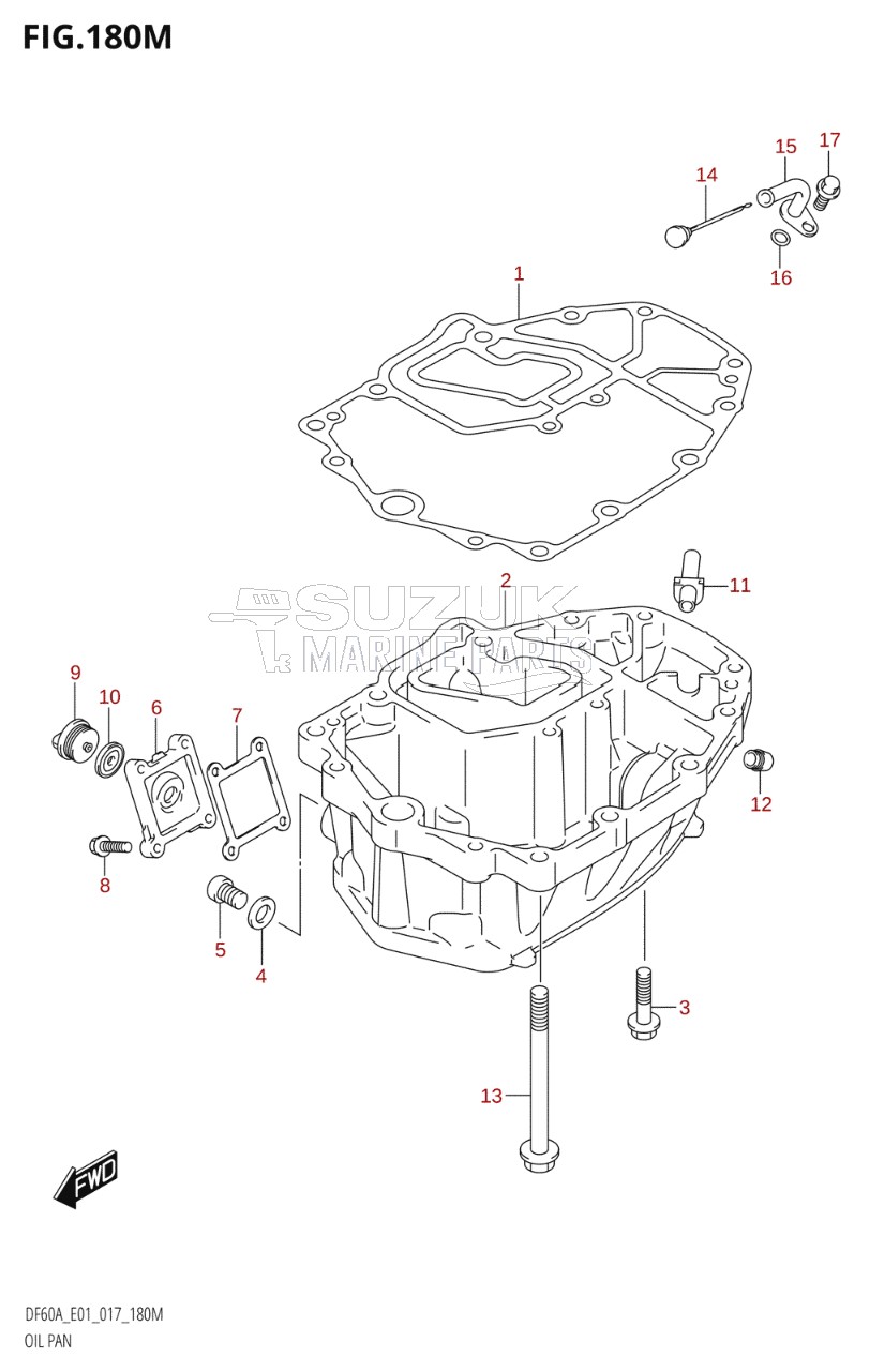 OIL PAN (DF60ATH:E40)