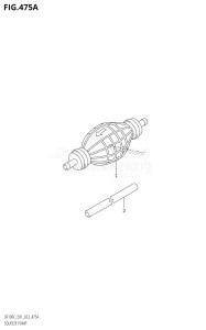 DF100C From 10005F-340001 (E01)  2023 drawing FUEL BELLOW