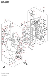 DF200 From 20002F-410001 (E01 E40)  2014 drawing THROTTLE BODY (DF225T:E01)