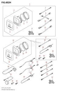 DF175ZG From 17502Z-610001 (E01 E40)  2016 drawing OPT:MULTI FUNCTION GAUGE (2) (DF175ZG:E40)