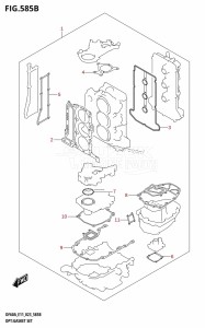 DF60A From 06002F-040001 (E01 E40 E03)  2020 drawing OPT:GASKET SET (DF50AVT,DF50AVTH,DF60AVT,DF60AVTH,DF40ASVT)