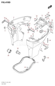 DF115AZ From 11503Z-610001 (E01 E3 E11 E40)  2016 drawing SIDE COVER (DF115AZ:E11)