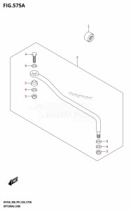 DF30A From 03003F-440001 (P01 - P40)  2024 drawing OPT:DRAG LINK (DF25A,DF30A,DF30ATH,DF30AQ)