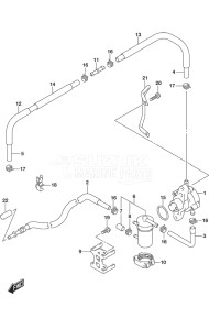 Outboard DF 150 drawing Fuel Pump