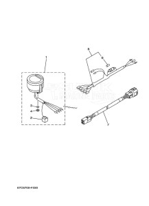 F30A drawing SPEEDOMETER