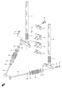 DF25Q From 02501F-421001 ()  2004 drawing VALVE