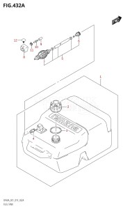 05003F-910001 (2019) 50hp E01-Gen. Export 1 (DF50AT  DF50ATH) DF50A drawing FUEL TANK