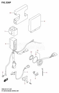 DF50A From 05003F-710001 (E01)  2017 drawing PTT SWITCH /​ ENGINE CONTROL UNIT (DF50AVTH:E01)