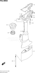 00503F-040001 (2020) 5hp P01-Gen. Export 1 (DF5A  DF5A) DF5A drawing DRIVE SHAFT HOUSING