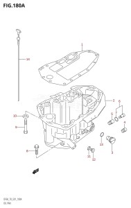 DF70 From 07001F-980001 (E40)  2009 drawing OIL PAN