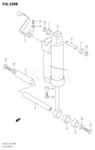 DF40 From 04001F-151001 (E03)  2001 drawing GAS CYLINDER ((DF40QH,DF50QH):(K1,K2))