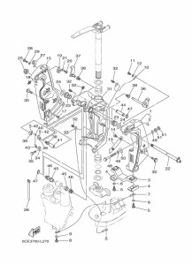 LF300UCA drawing FRONT-FAIRING-BRACKET