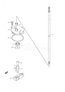 DF 175 drawing Clutch Rod