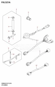 DF200AZ From 20003Z-710001 (E01 E40)  2017 drawing OPT:HARNESS