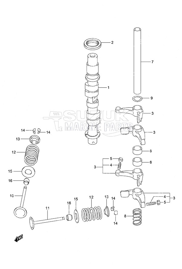 Camshaft w/Remote Control