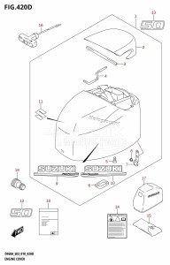 DF40A From 04003F-810001 (E03)  2018 drawing ENGINE COVER (DF50AVT)