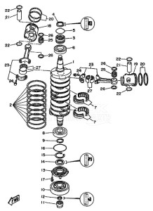 250ETD drawing CRANKSHAFT--PISTON