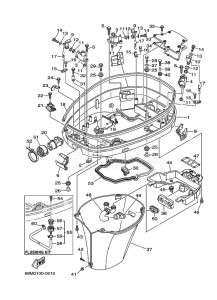 Z150Q drawing BOTTOM-COWLING