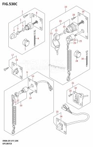 DF40A From 04003F-710001 (E01)  2017 drawing OPT:SWITCH (DF50A:E01)