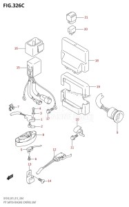 DF200Z From 20002Z-210001 (E01 E40)  2012 drawing PTT SWITCH /​ ENGINE CONTROL UNIT (DF200Z:E01)