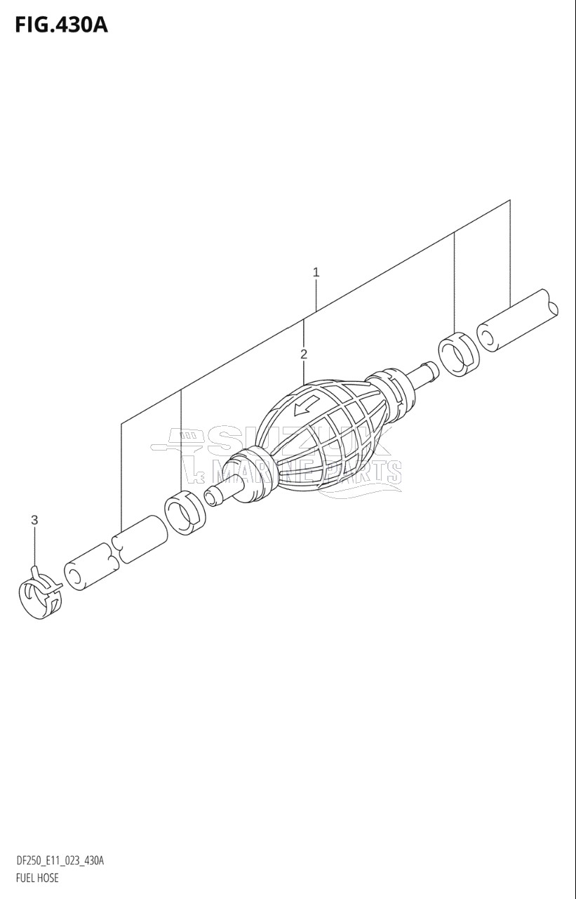 FUEL HOSE (E01,E11,E40)