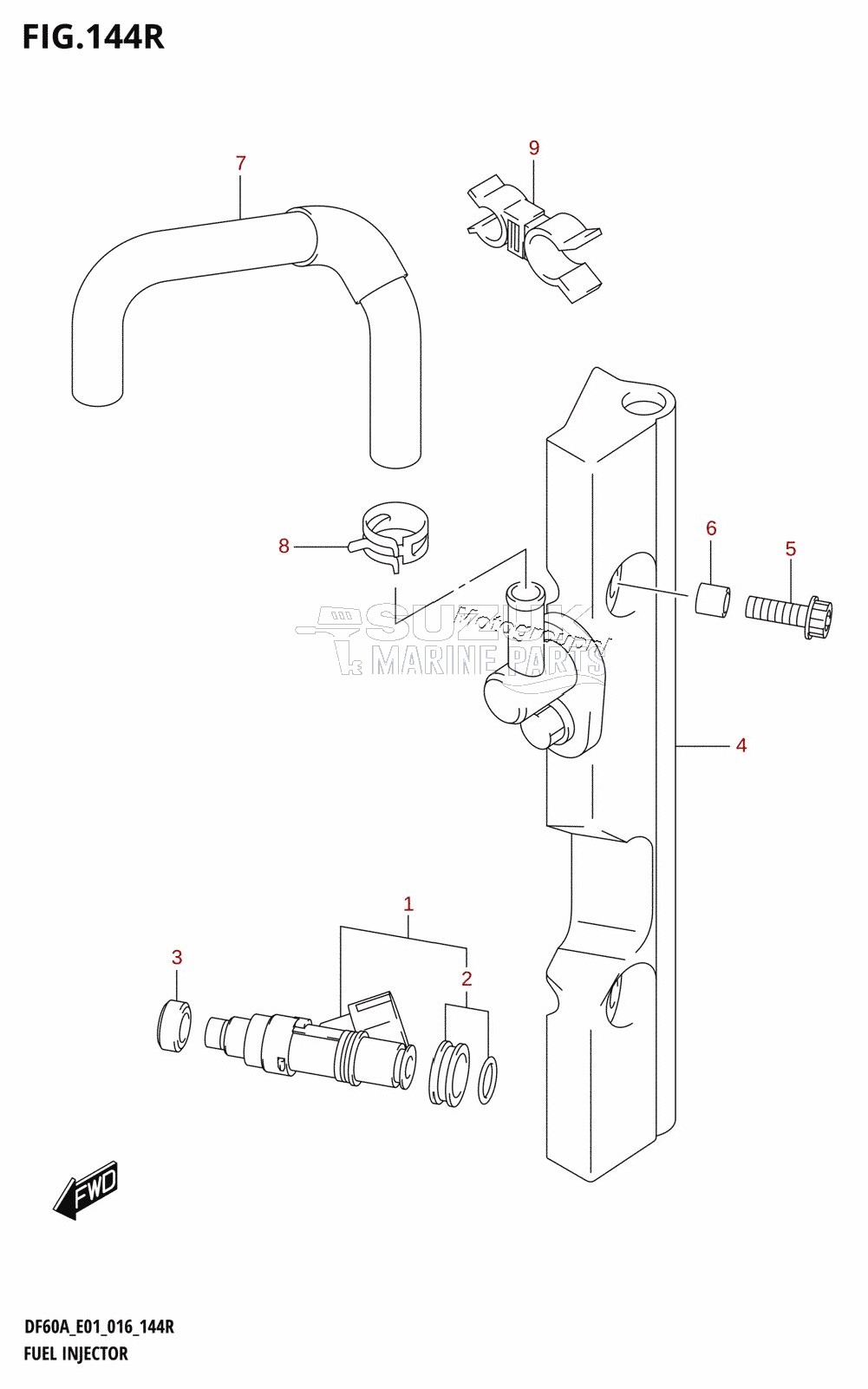 FUEL INJECTOR (DF60AVT:E01)