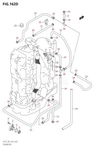 DF150 From 15002F-410001 (E01 E40)  2014 drawing THERMOSTAT (DF150TG:E40)