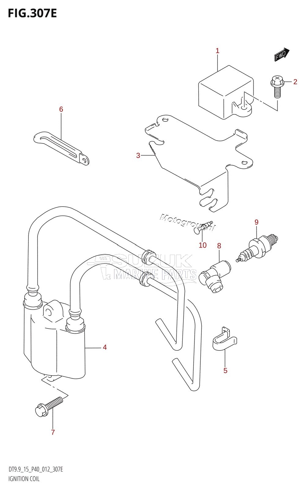 IGNITION COIL (DT15:P37)