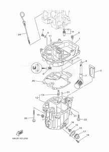 FT8GMH drawing VENTILATEUR-DHUILE