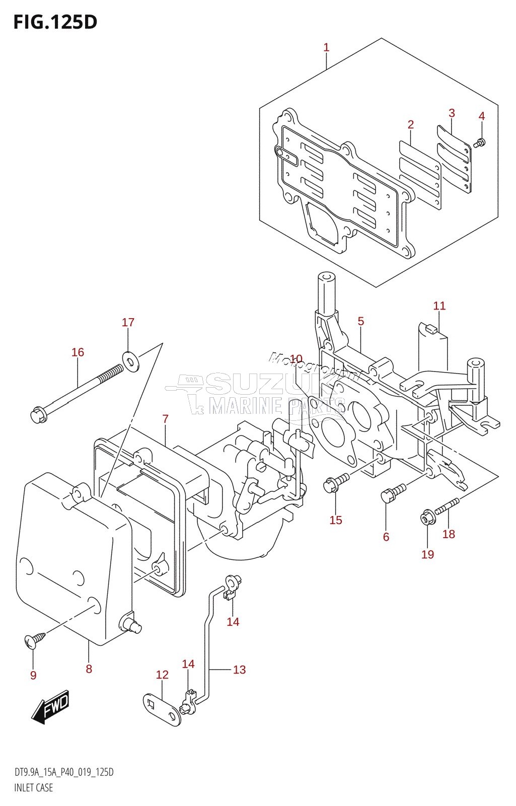 INLET CASE (DT15AK)