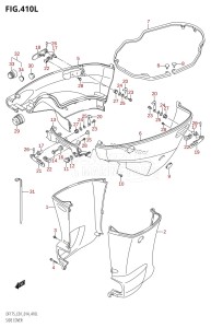 DF175T From 17502F-410001 (E01 E40)  2014 drawing SIDE COVER (DF175TG:E01)