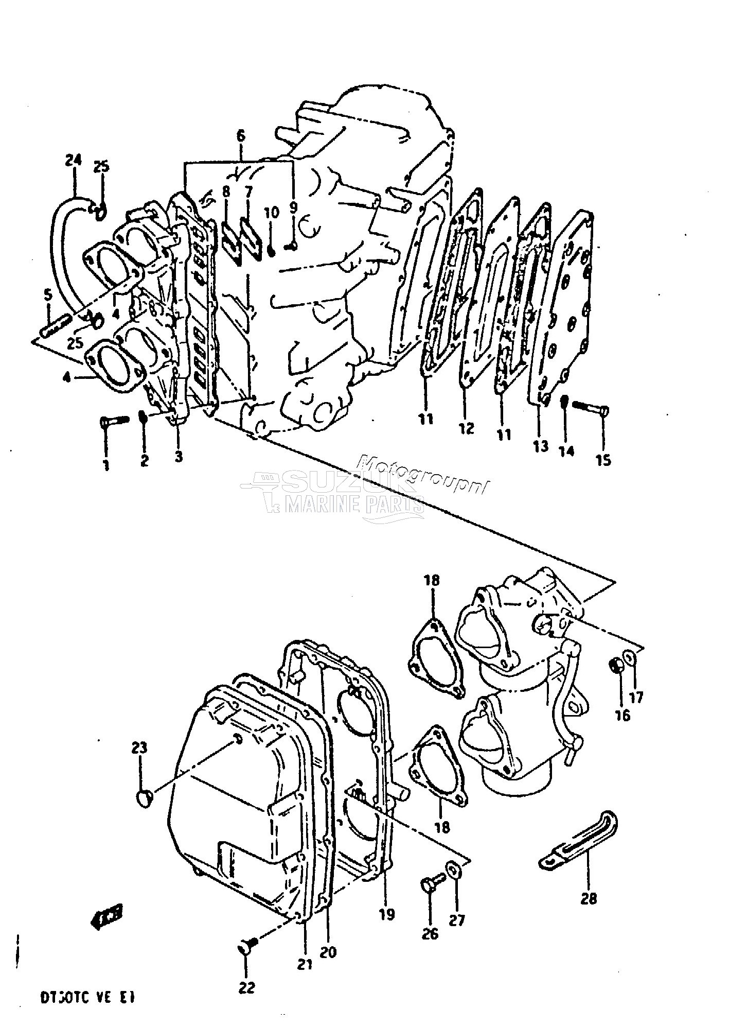 INLET CASE /​ EXHAUST COVER