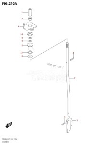 DF8A From 00801F-610001 (P03)  2016 drawing SHIFT ROD