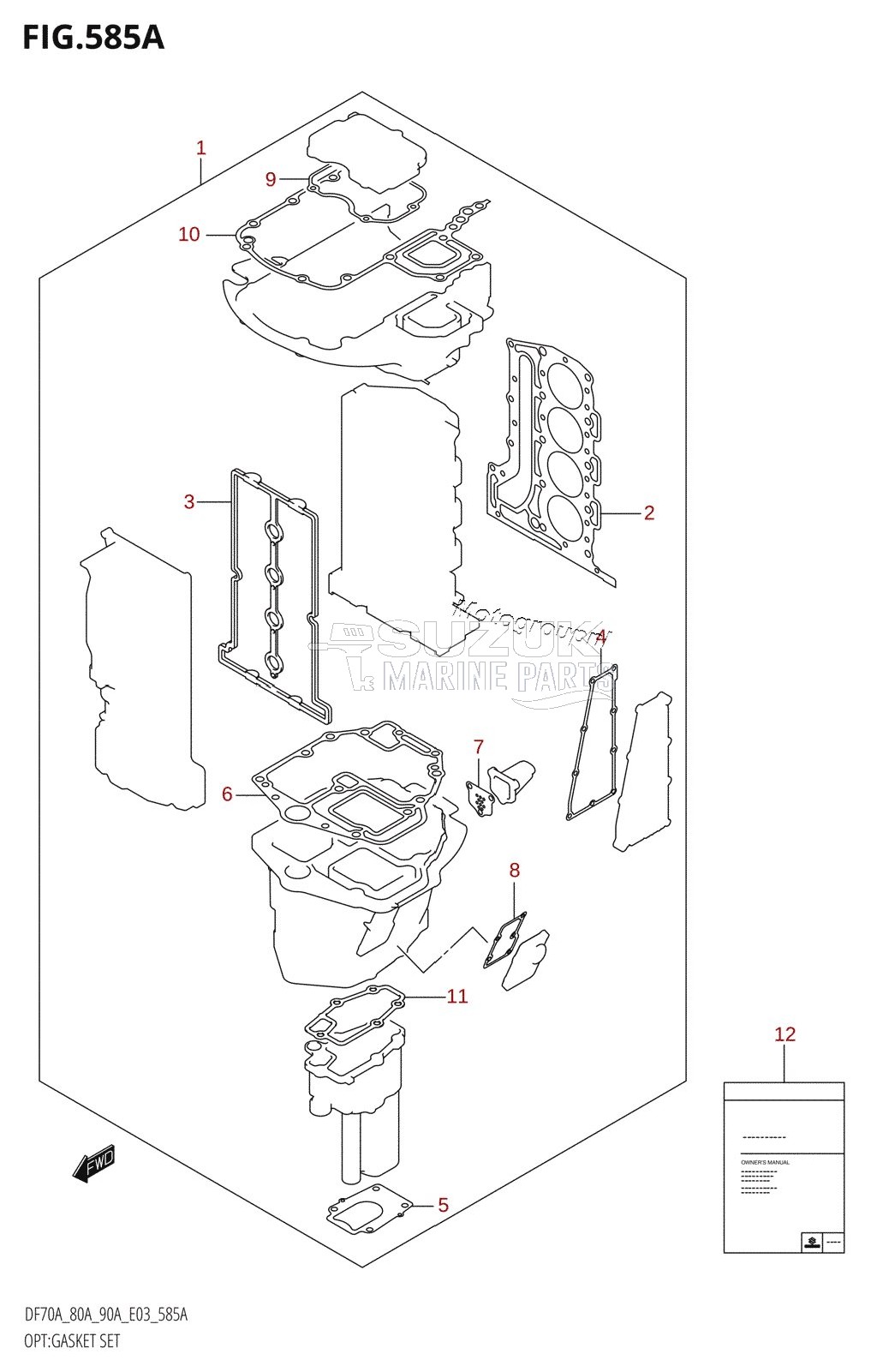 OPT:GASKET SET