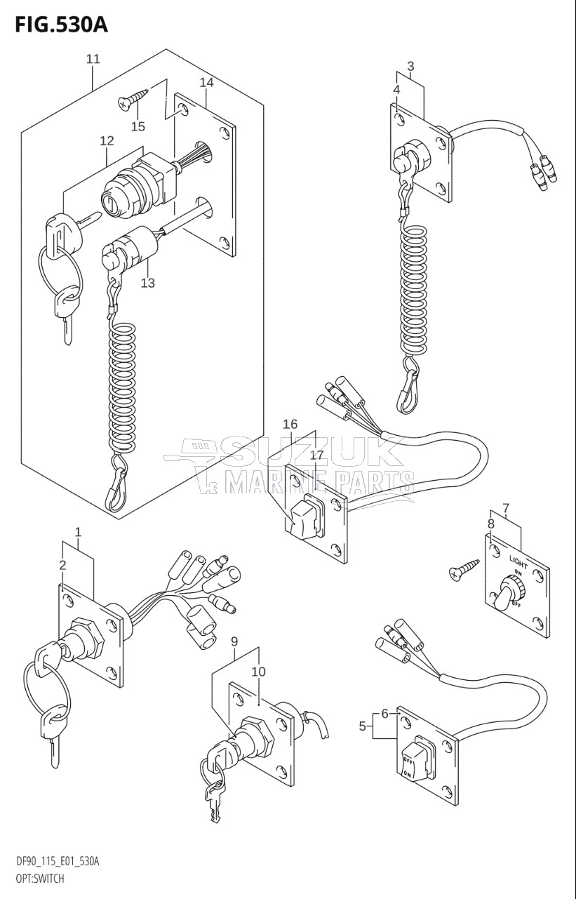 OPT:SWITCH (K1,K2,K3,K4)