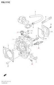 DF6 From 00602F-410001 (P01)  2014 drawing CYLINDER HEAD (DF6:P01)