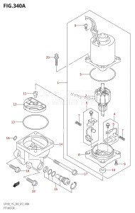 DF115Z From 11502Z-010001 (E03)  2010 drawing PTT MOTOR