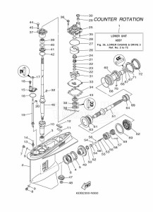 LF200XCA drawing PROPELLER-HOUSING-AND-TRANSMISSION-3