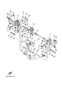 F15PLR drawing FRONT-FAIRING-BRACKET