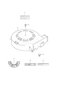 Outboard DF 140A drawing Ring Gear Cover